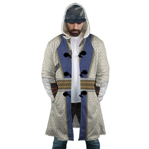 Mortal Kombat Raiden Hooded Cloak Coat