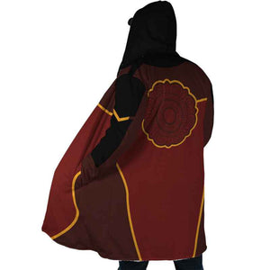 Avatar Red Lotus The Last Air Bender Hooded Cloak Coat