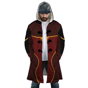 Avatar Red Lotus The Last Air Bender Hooded Cloak Coat