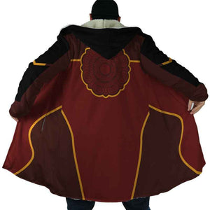 Avatar Red Lotus The Last Air Bender Hooded Cloak Coat