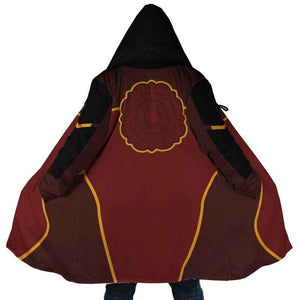 Avatar Red Lotus The Last Air Bender Hooded Cloak Coat