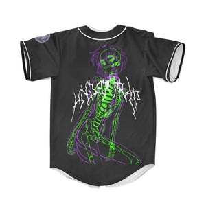 Rei Evengelion sketch Baseball Jersey