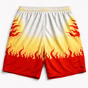 Rengoku Demon Slayer Mesh Shorts