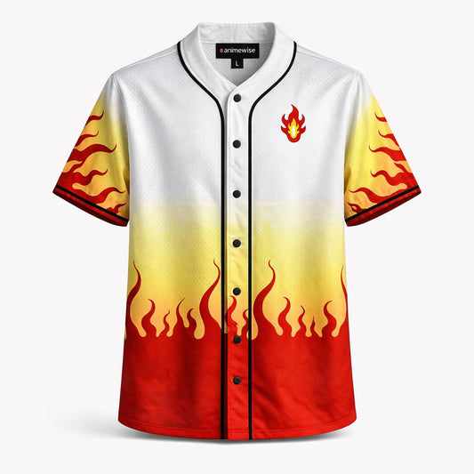 Demon Slayer Rengoku Baseball Trikot