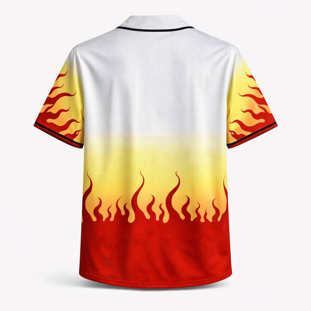 Demon Slayer Rengoku Baseball Trikot