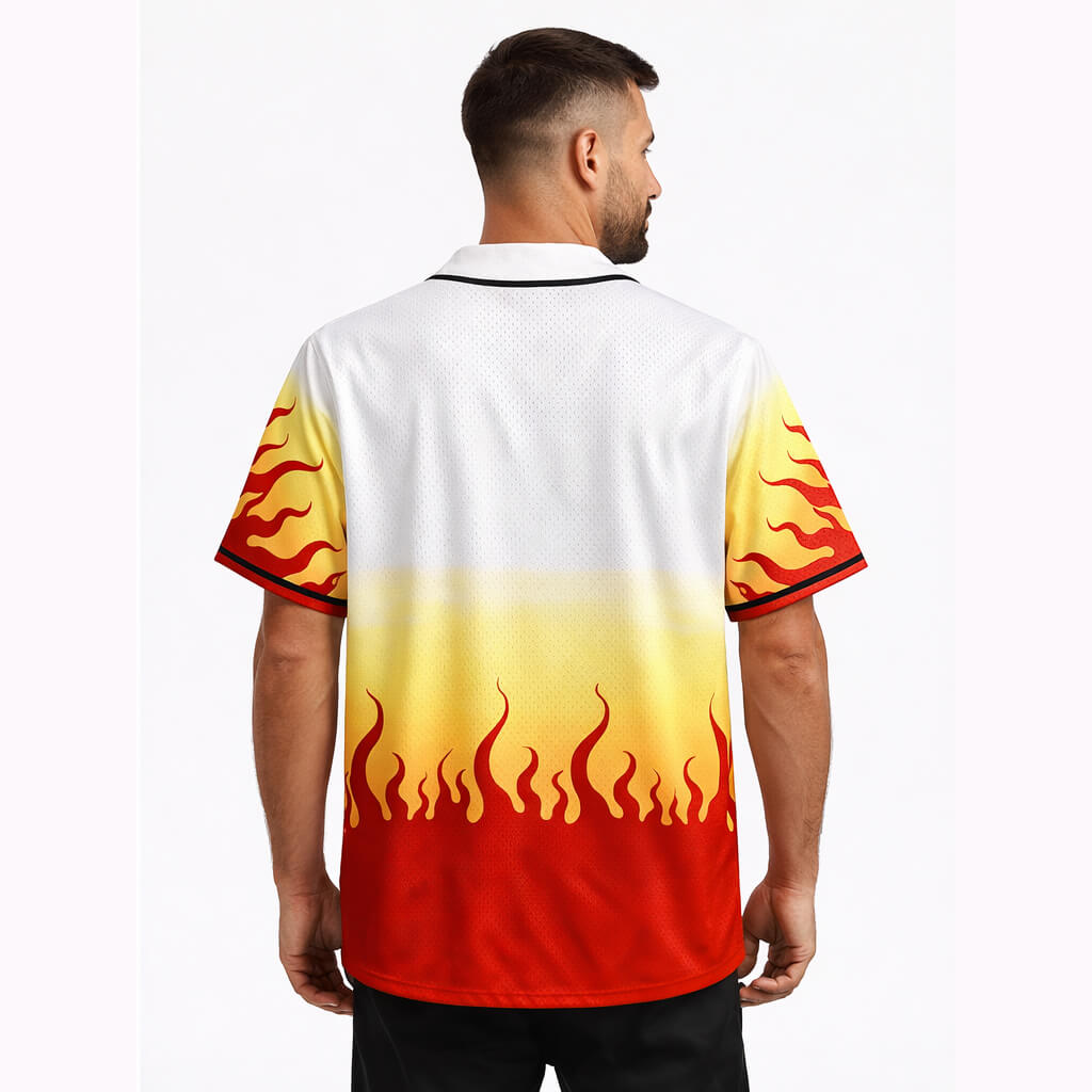 Demon Slayer Rengoku Baseball Trikot