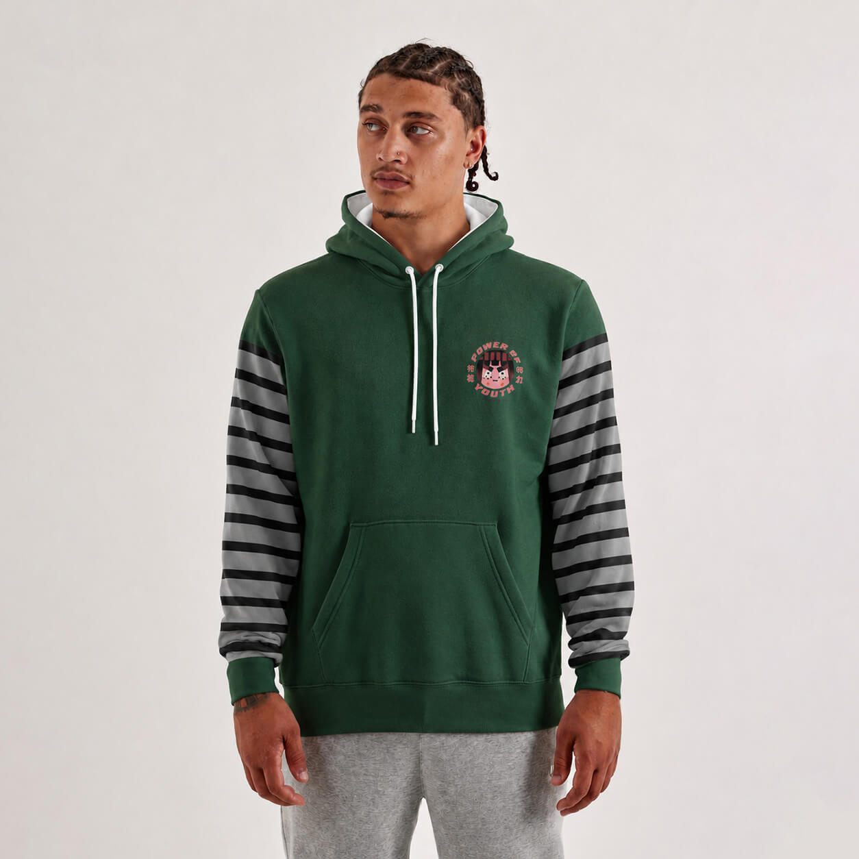 Naruto Rock Lee Pullover Hoodie