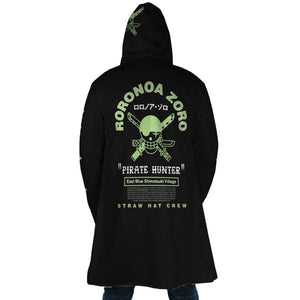 Roronoa Zoro One Piece Hooded Cloak Coat