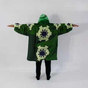 Roronoa Zoro Wano Country Arc Blanket Hoodie