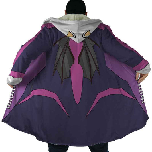 Rouge Sonic The Hedgehog Hooded Cloak Coat