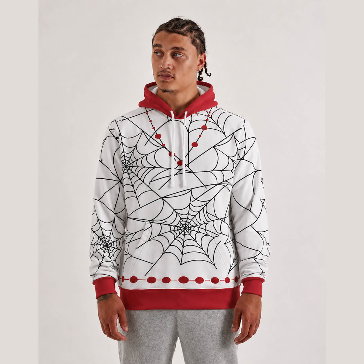 Demon Slayer Rui Demon Web Pullover Hoodie