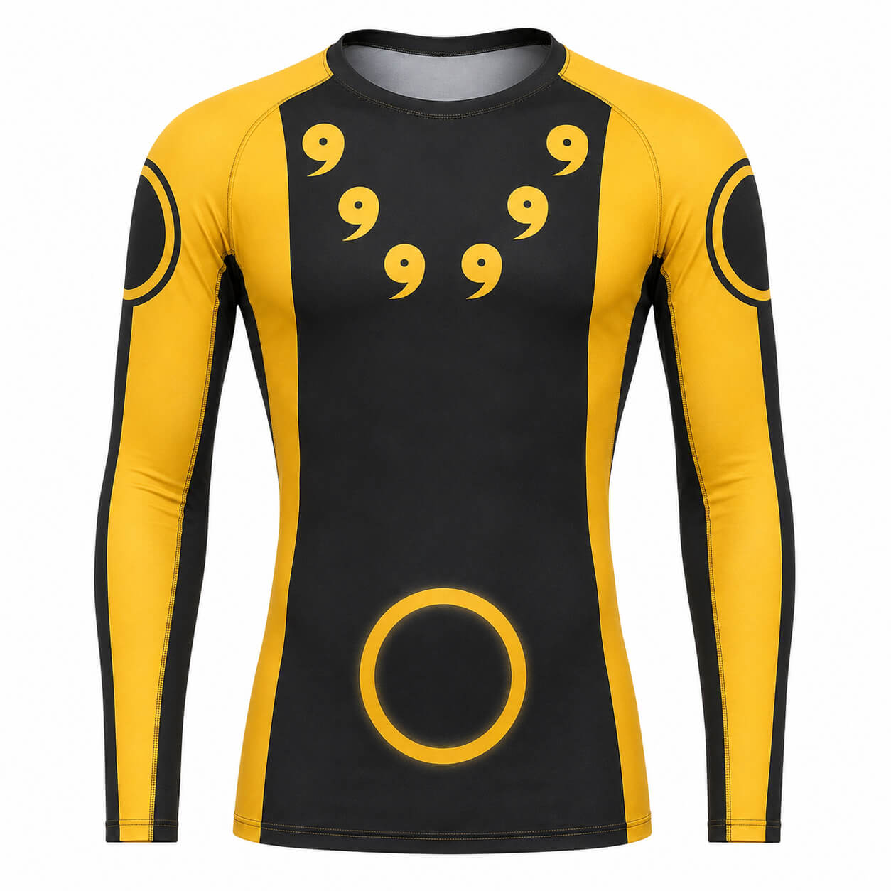 Sage of Six Path Naruto Long Sleeve Compression Shirt