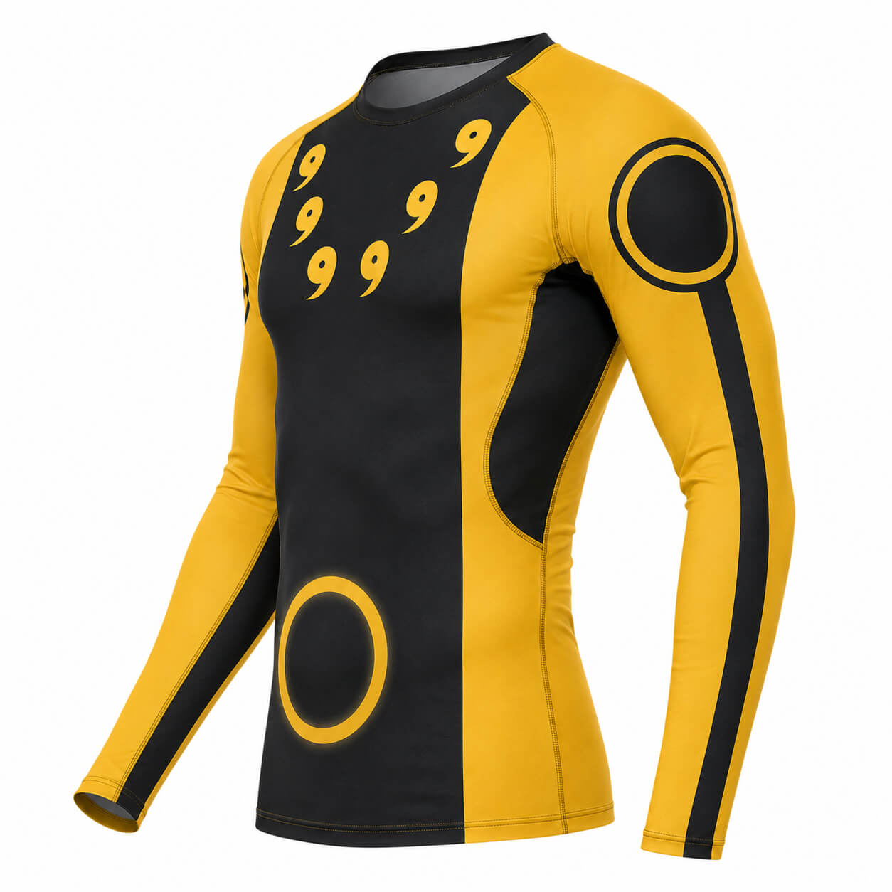 Sage of Six Path Naruto Long Sleeve Compression Shirt