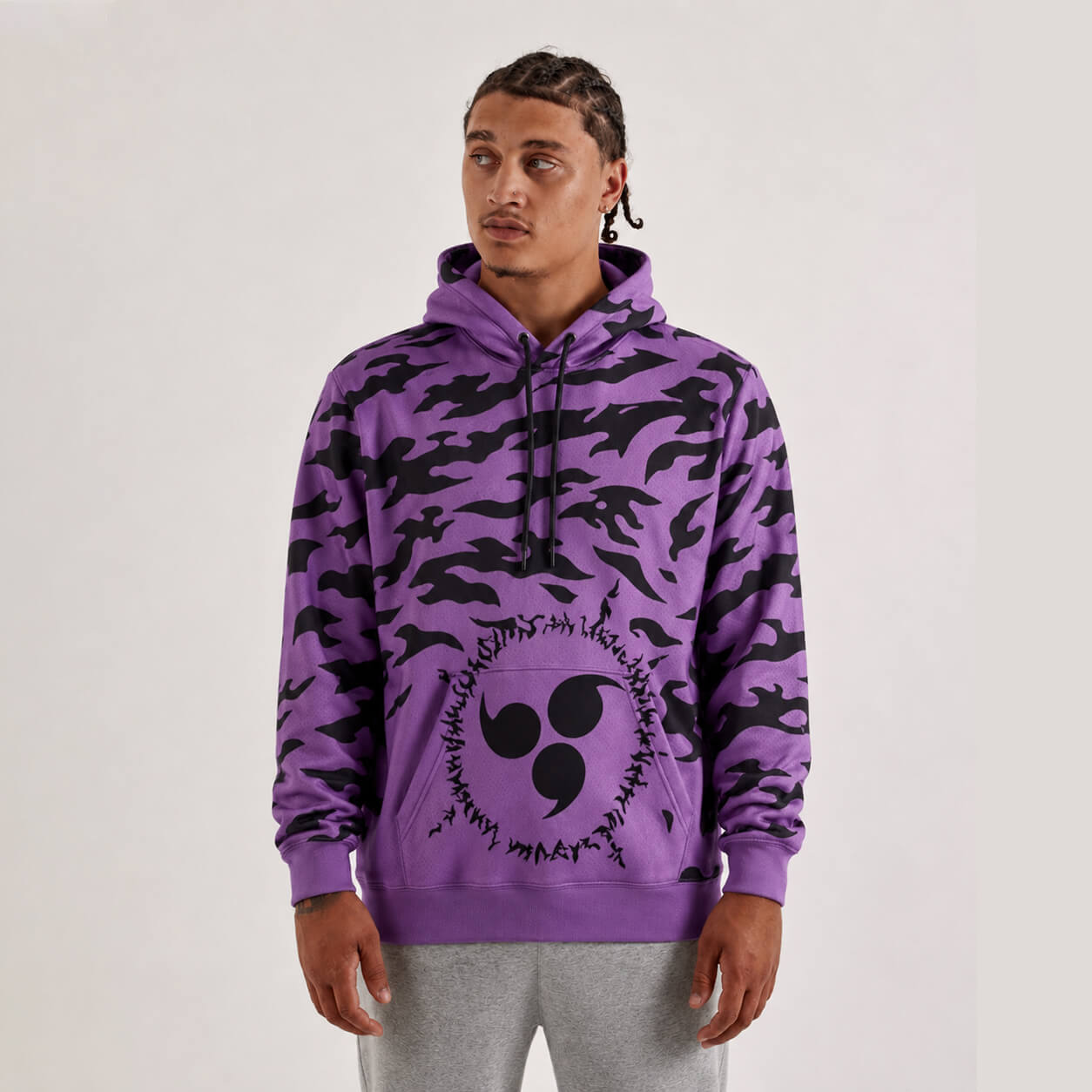 Sasuke Uchiha Curse Mark Naruto Pullover Hoodie