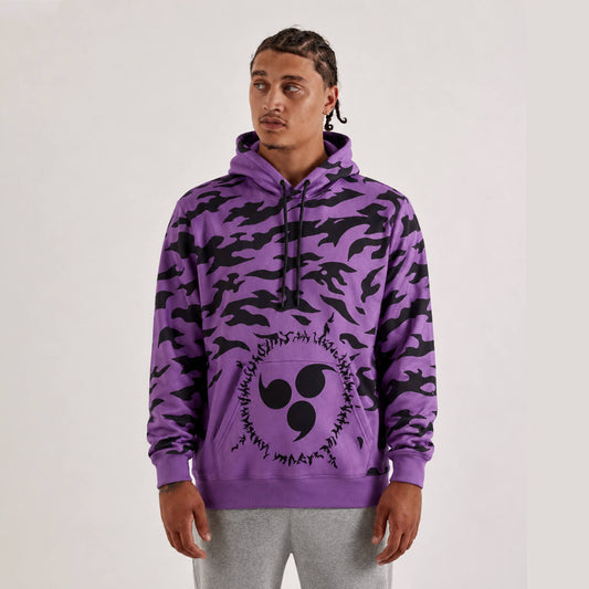 Sasuke Uchiha Curse Mark Naruto Pullover Hoodie