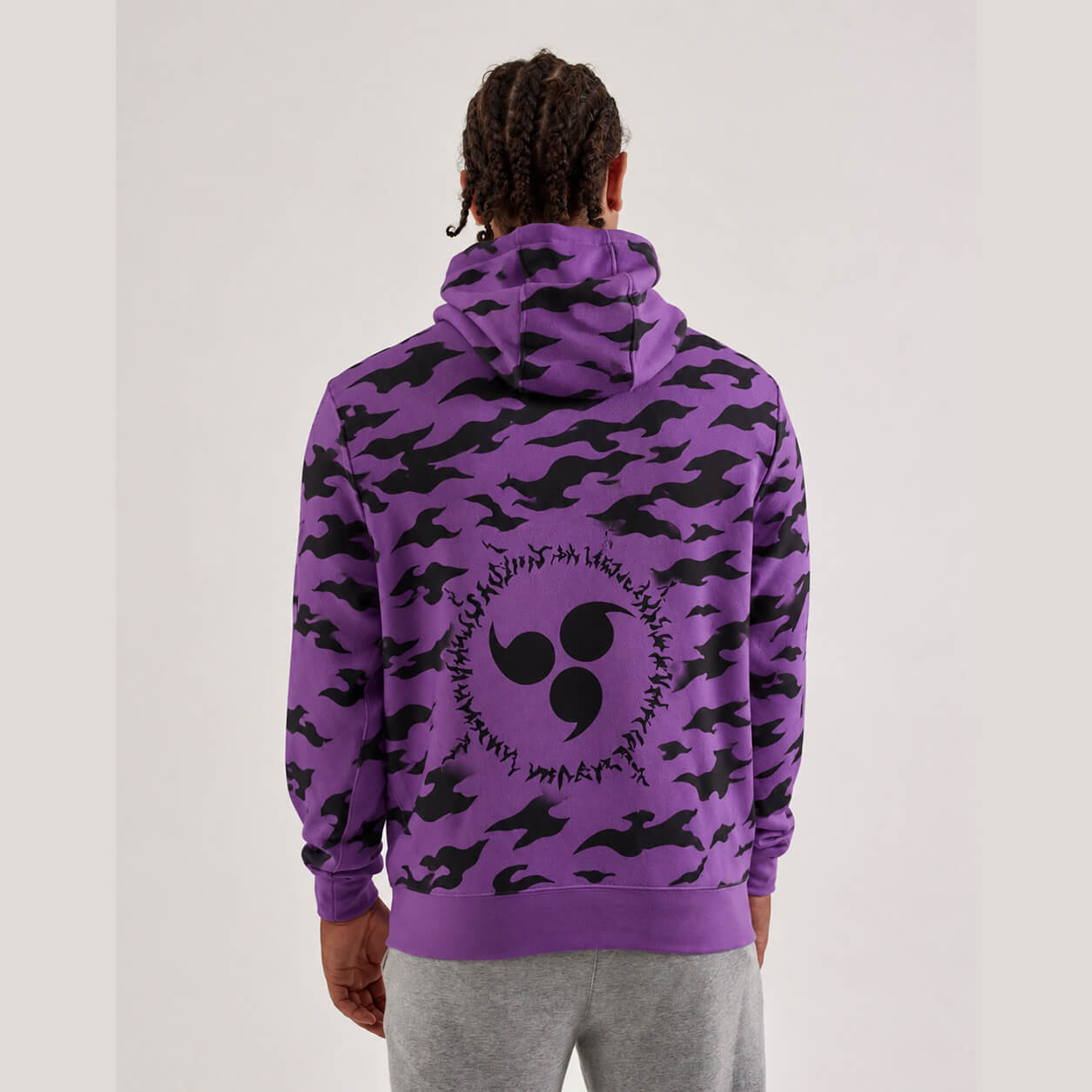 Sasuke Uchiha Curse Mark Naruto Pullover Hoodie