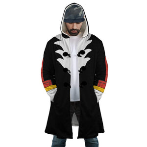 Shadow Sonic The Hedgehog Hooded Cloak Coat