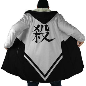 Shinazugawa Sanemi wind Demon Slayer Hooded Cloak Coat