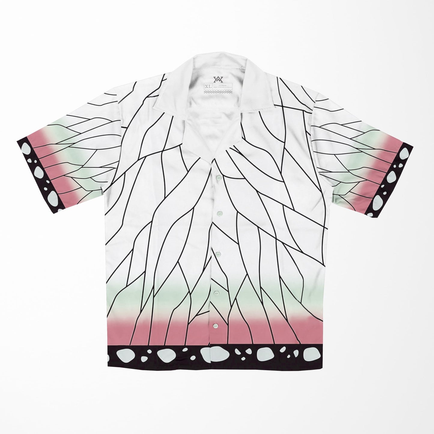 Buy Demon Slayer Kocho shinobu Insect Hashira Hawaiian Shirt