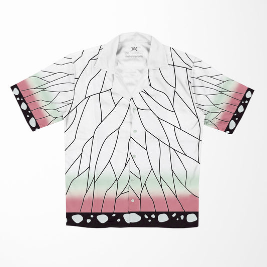 Buy Demon Slayer Kocho shinobu Insect Hashira Hawaiian Shirt