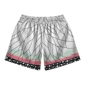 Insect Pillar Demon Slaying Corps Gym Mesh shorts