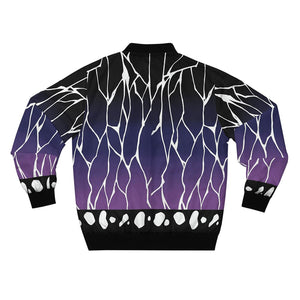 Insect Pillar Dark Demon Slaying Corp Bomber Jacket