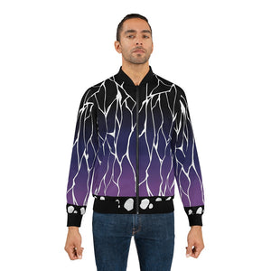 Insect Pillar Dark Demon Slaying Corp Bomber Jacket