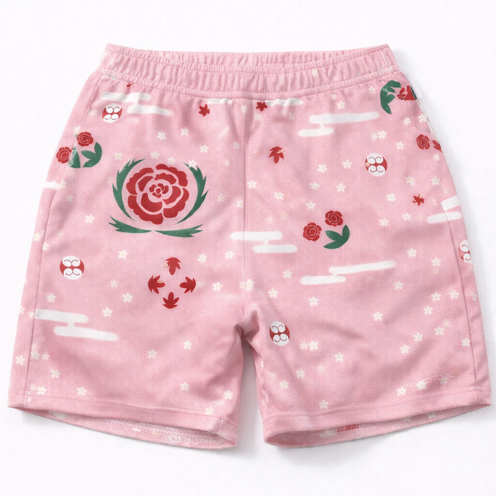 Shunsui Kyōraku Bleach Mesh Shorts