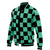 kimetsu Classic Green Check Baseball Jacket