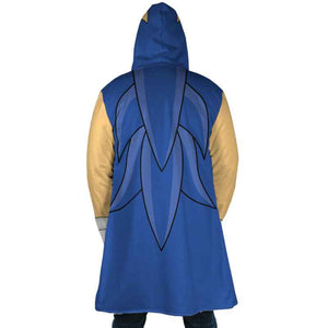 Shadow Sonic The Hedgehog Blue Hooded Cloak Coat