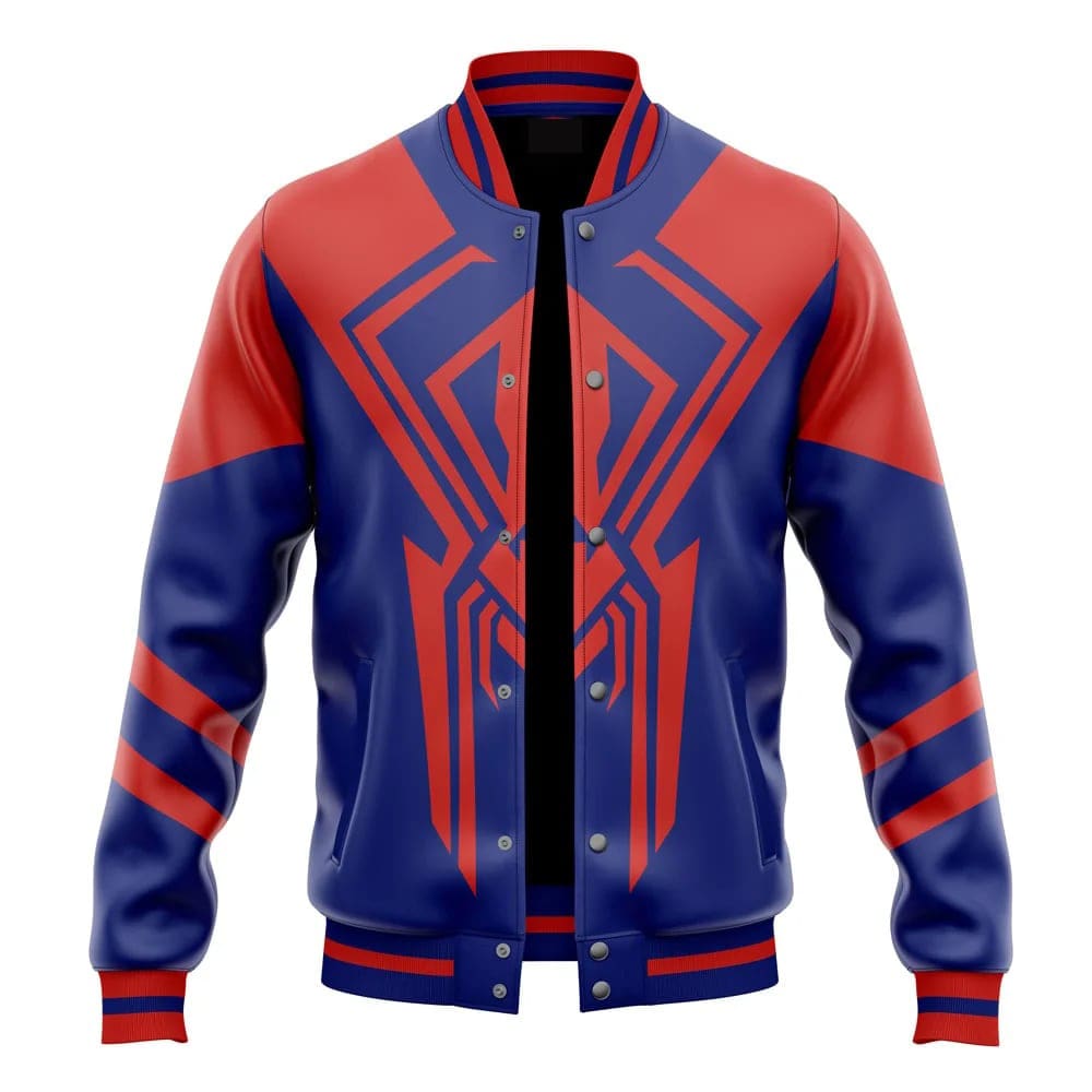 Spiderman Baseball Varsity Jacket