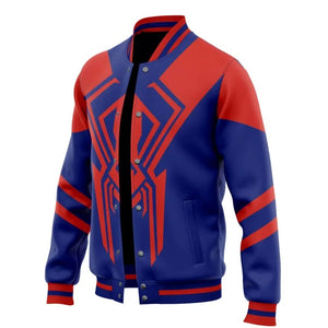 Spiderman Baseball Varsity Jacket