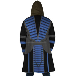 Sub-Zero Mortal Kombat Hooded Cloak Coat