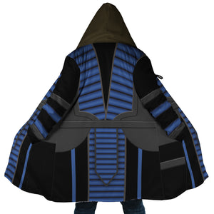 Sub-Zero Mortal Kombat Hooded Cloak Coat