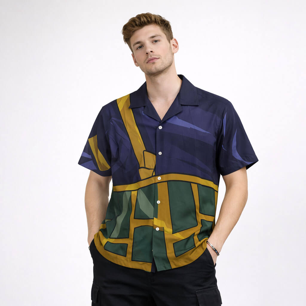 Suguru Geto Jujutsu Kaisen Button Up Shirt