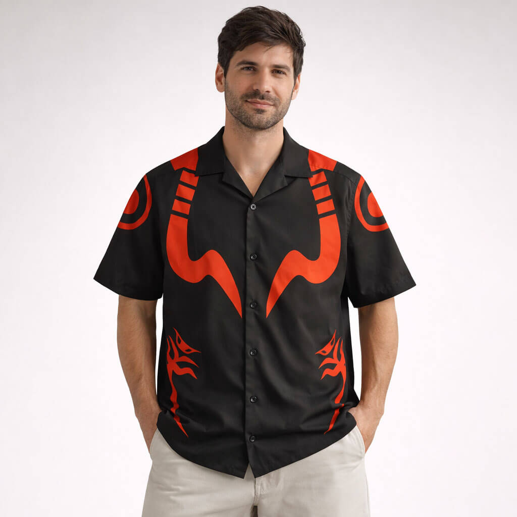Fluchmal Sakuna JJK Button-Up Hemd