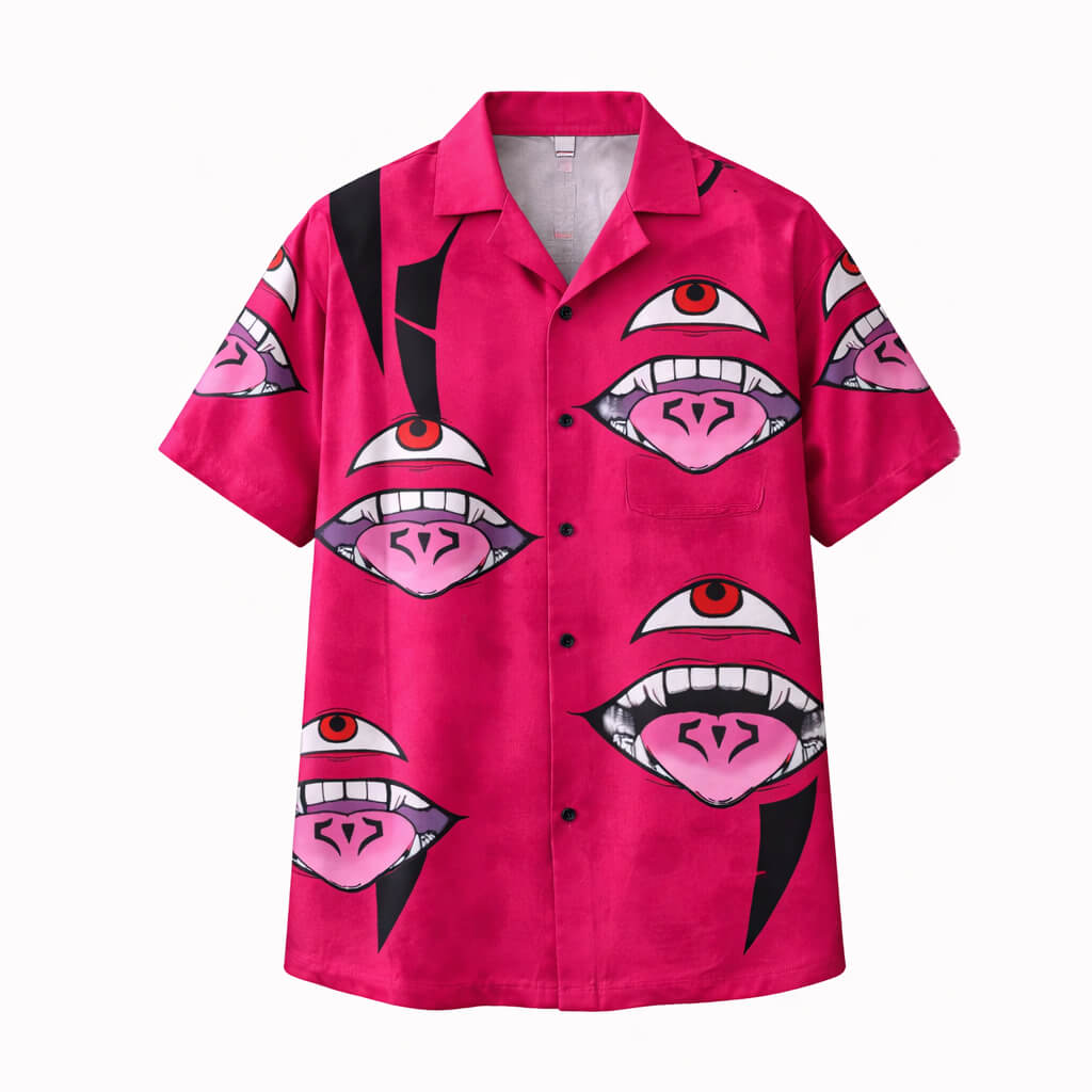 Sukuna Curse Button Up Shirt