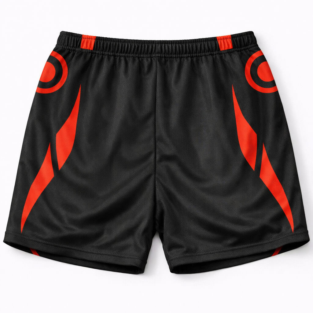 Jujutsu Kaisen Sukuna Curse Mark Mesh shorts