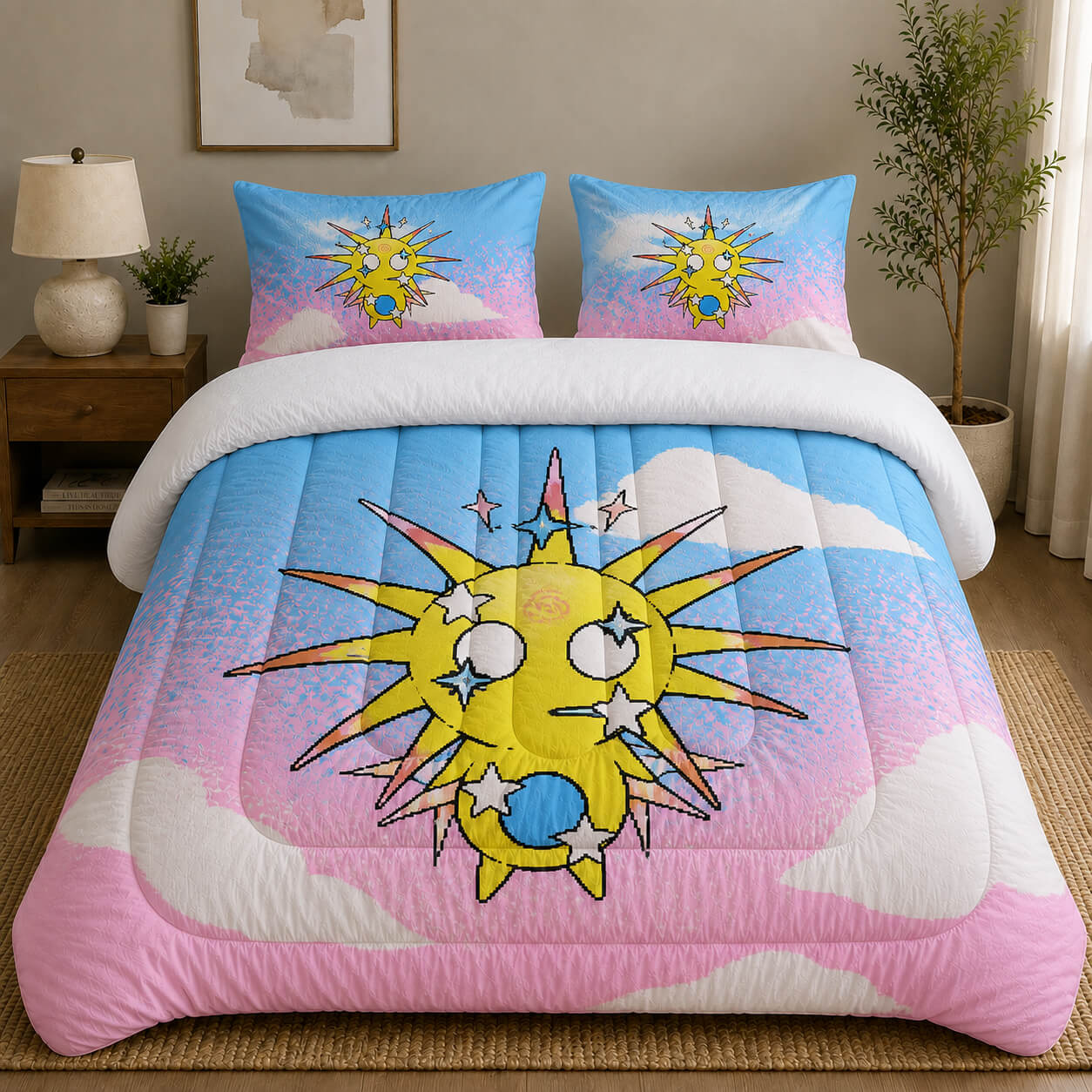 Sun God Comforter Bedding