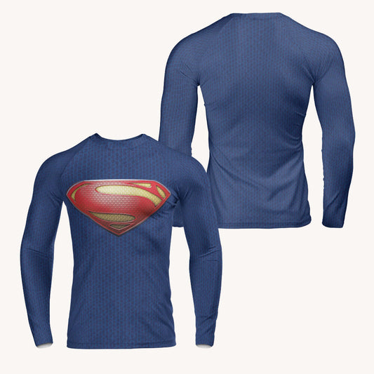 Superman Fliegender Gott 3D Gedrucktes Superman Langarmshirt