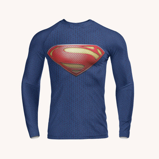 Superman Fliegender Gott 3D Gedrucktes Superman Langarmshirt