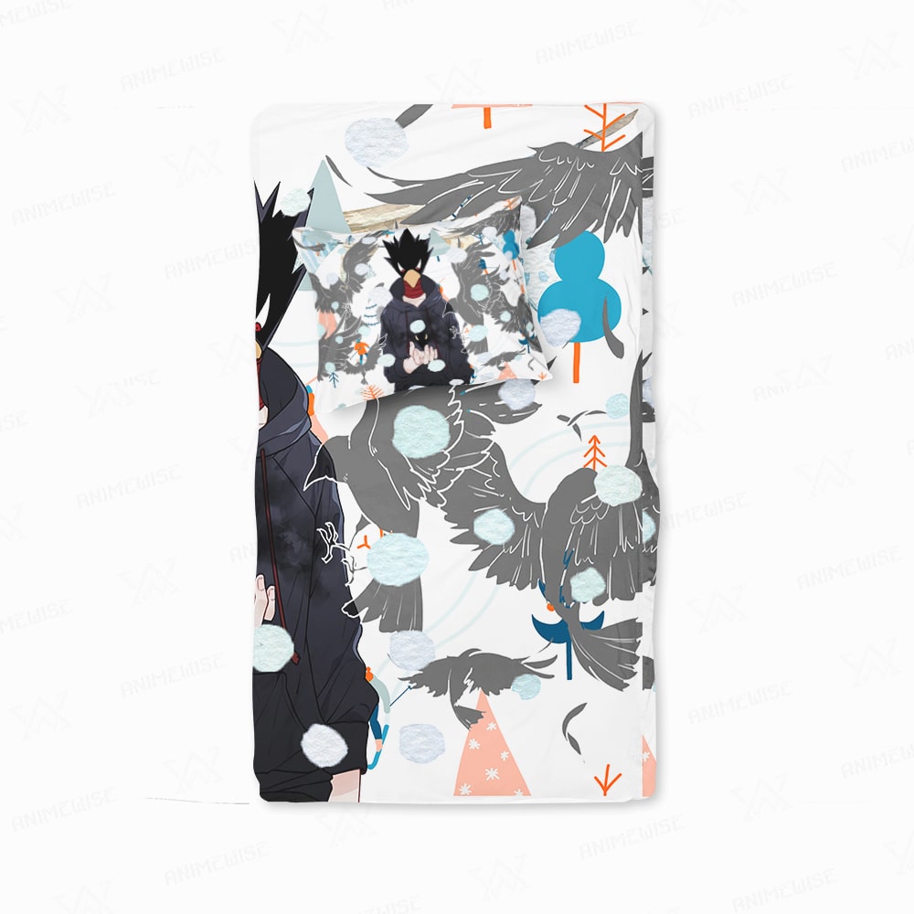 Takoyami Dark Shadow Chrsmas Snow Sleek BNHA Cover Bedding