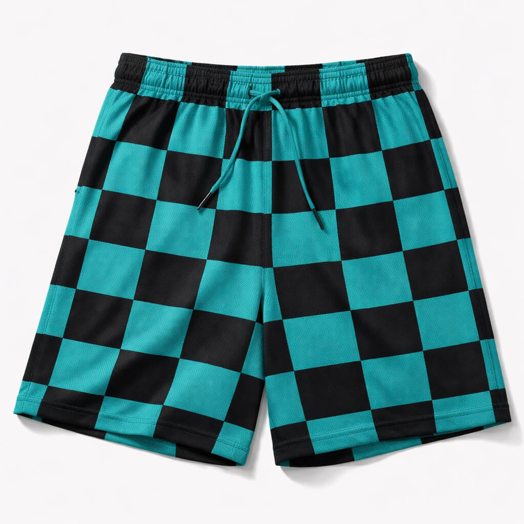 Tanjiro Kamado Demon Slayer Mesh Shorts