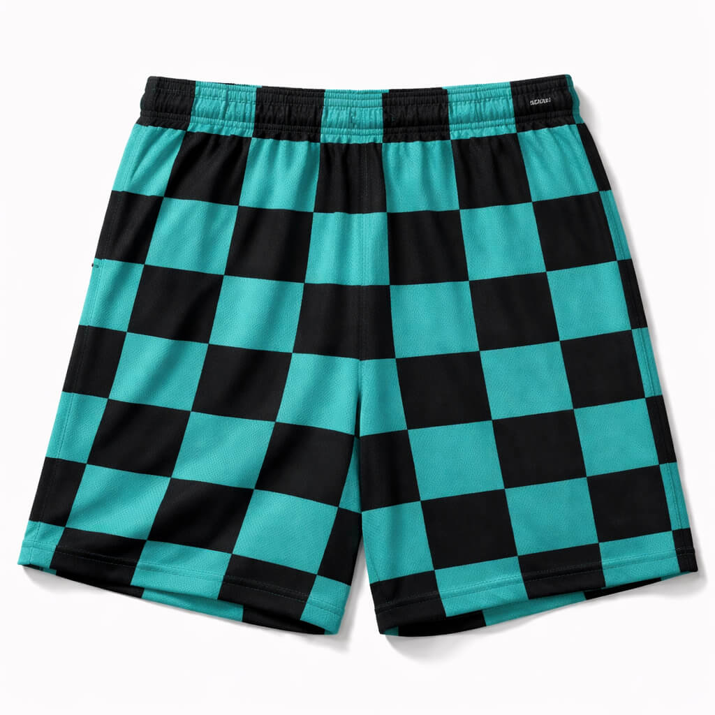 Tanjiro Kamado Demon Slayer Mesh Shorts