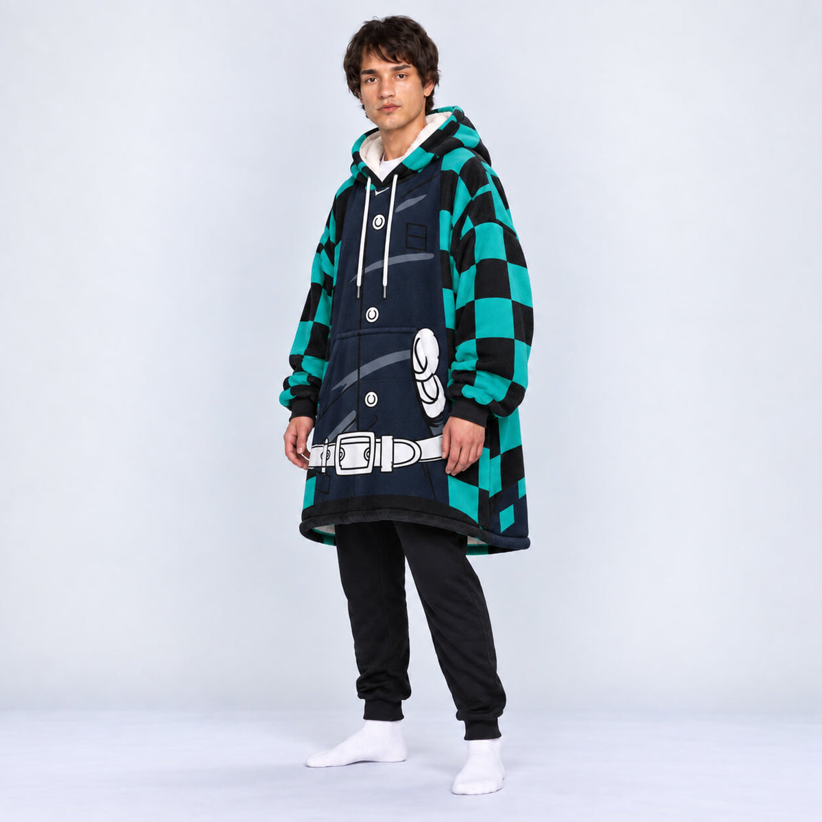 Tanjiro Kamado Demon Slayer Decken-Hoodie