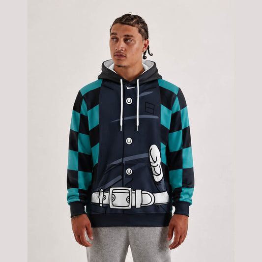 Tanjiro Demon Slayer Pullover Hoodie