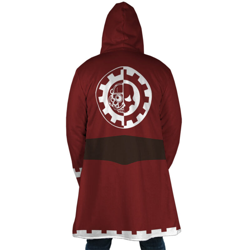 Tech Priest Warhammer Hooded Cloak Coat