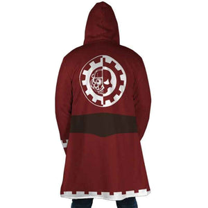 Warhammer Tech Priest Hooded Hooded Cloak Coat