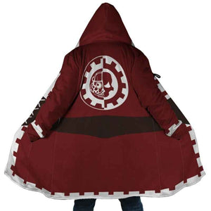 Warhammer Tech Priest Hooded Hooded Cloak Coat