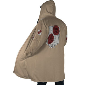 Attack on Titan The Garrison Attack Hooded Cloak Coat